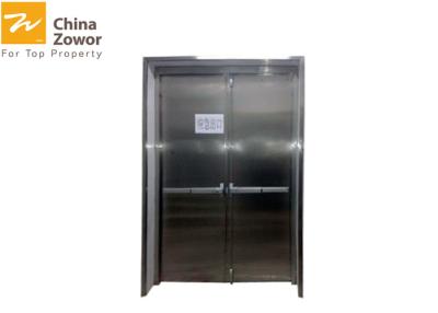 China O aço galvanizado fogo de 1 hora avaliou a porta com as portas avaliadas do painel da visão fogo comercial à venda