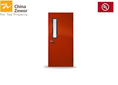 China Galão. O fogo de aço avaliou a porta exterior dos pares para a porta de fogo isolada aço do apartamento avaliação do fogo de 1 hora à venda