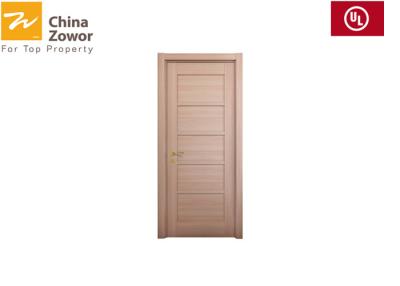 China Puertas de madera resistentes al fuego estándar del final 90mins de la pintura de las BS con la chapa de madera de roble en venta