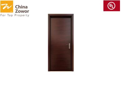 China Buen decorativo de la chapa del fuego de la puerta clasificada por encargo de la madera del aspecto en venta