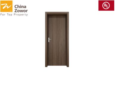 China Puerta cortafuego de la madera contrachapada con el fuego mínimo de acero Frame/60 que valora 45 milímetros de fuerza gruesa 60N de la abertura en venta