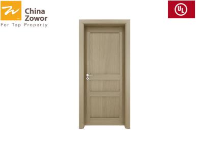 China Las altas puertas cortafuego internas de madera sólida de la fuerza compresiva llevan - 1000*2300m m resistente en venta