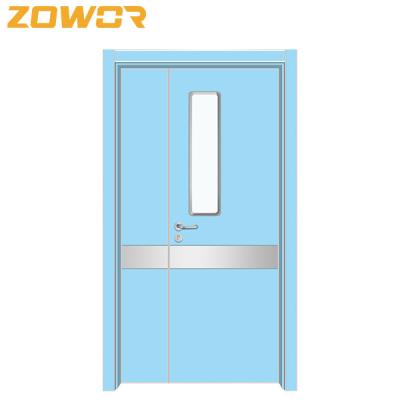 China Cartoon Pattern Galvanized Steel Hospital Fire Doors for sale