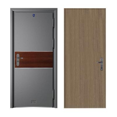 China La entrada exterior contiene el doble moderno Front Doors Residential Aluminum Door en venta