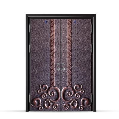 China Puerta principal de lujo de Front Exterior Door Design Aluminum 120/150 minuto en venta