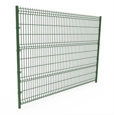 China High quality easily assembled coated tightly with zinc powder coating or RAL color curvy welded wire mesh for sale