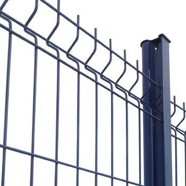 China Products Easily Assembled With High Redemption Rate Triangle Wire Mesh Curvy Welded Mesh Fence for sale