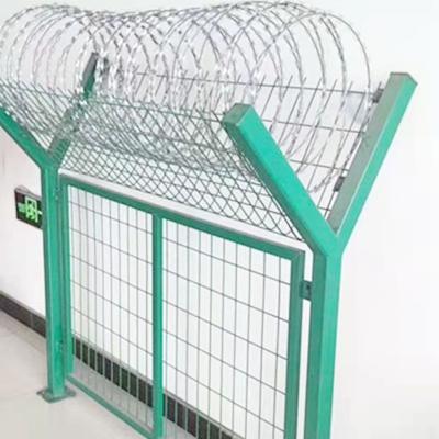 China Factory Direct Sale Airport Barbed Wire High Protective Barrier Easily Assembled for sale