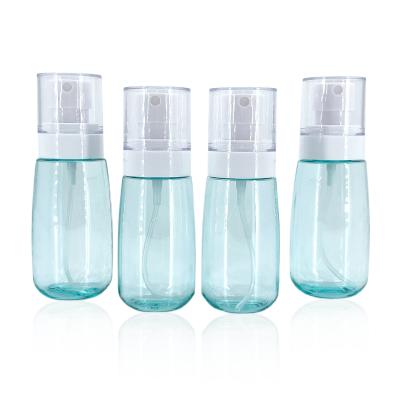 China Wholesale 50ml Cosmetic Dispenser Pump Subbottling Clear Plastic Bottle From China Manufacturer for sale