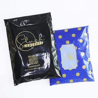 China Custom Logo Self Adhesive Polythene Compostable Recyclable And Biodegradable Plastic Express Clothing Mailing Bags for sale