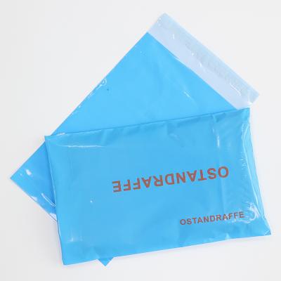 China Eco-Friendly Recyclable And Biodegradable Wholesales Eco-Friendly Mailers Shipping Mailers Compostable Logo Blue Mailing Bag Personal Envelopes Poly for sale