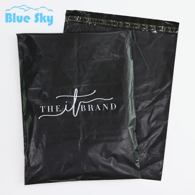 China Recyclable and Biodegradable Custom Mailing Mailer Packing Poly Envelopes Plastic Mailer Pouch Express Logo Small Black Plastic Mailing Bags for sale