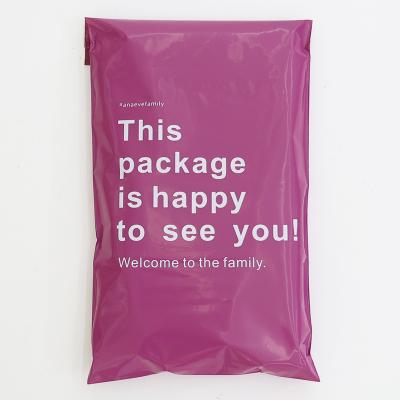 China Custom CMYK Recyclable And Biodegradable Express Packaging Poly Plastic Bags Dull Mailers for sale