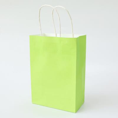 China Biodegradable Eco Friendly Portable Paper Packaging Manufacturer Wholesales Shopping Bag Decorative Handles for sale