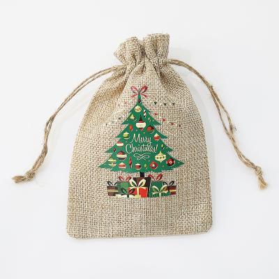 China Recyclable High Quality Environmentally Friendly Recyclable Clothing Cotton And Package Canvas Drawstring Bag for sale