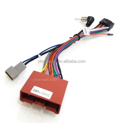 China The Other Car Radio 16 Pin Audio Wiring Harness Adapter For Mazda 2/3/6 Ruiyi 16 Stereo Audio Pin Wiring Harness for sale