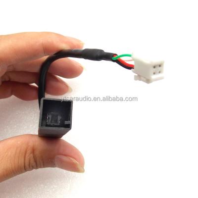 China Automobile Car Audio Radio 4 Pin Connector to USB Input Wire Adapter for Toyota Camry Corolla Mazda USB Standard Original Auto Cable for sale