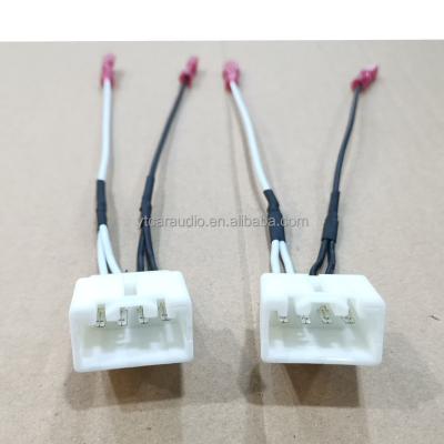 China Car 1 Pair Auto Car Speaker Wiring Connector Speaker Cable Cord Adapter 72-6912 For FORD Acura for sale