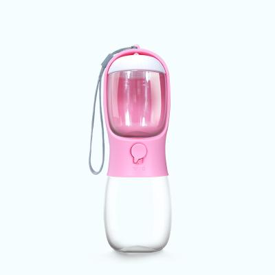 China Hot Factory Wholesale Automatic Sustainable To Walk Portable Plastic Travel Recycling Dispenser Dog Water Bottle for sale