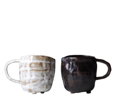 China Factory Stocked Provides High Quality Ceramic Mugs, Reusable Environmental Friendly Ceramic Coffee Mugs for sale