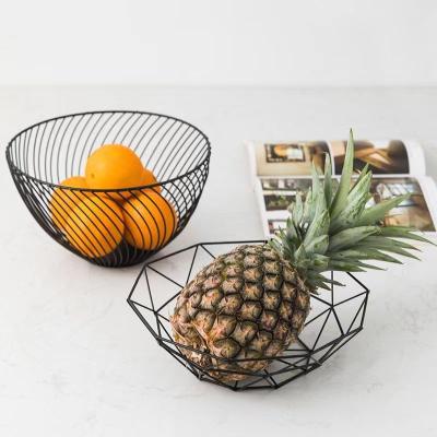 China Nordic style disposable living room home creative simple decorative glass fruit bowl for sale