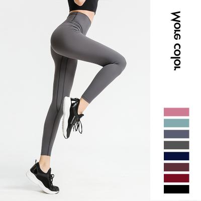 China 8 New Sensation Colors Quick-Dry Naked Yoga Pants Running QUICK DRY Fitness Pants For Women for sale