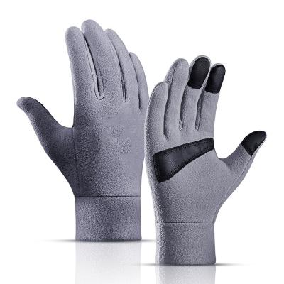 China Ski Man Thickened Full Finger Recycling Gloves Winter Windproof Cold Proof Wholesale Manufacturers for sale