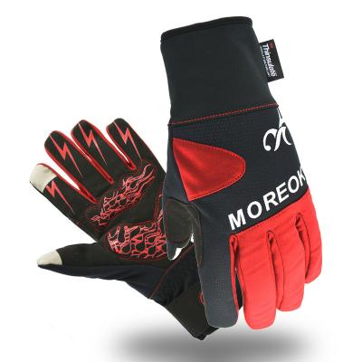 China Outdoor Sports Full Finger Wind Proof Touch Screen Gloves Mountain Cycling Gloves for sale