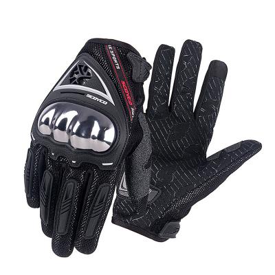 China 2022 Full Finger Motorcycle Protective Gloves Anti-Fall Rider Breathable Full Finger Gloves For Men Springs/Summers for sale