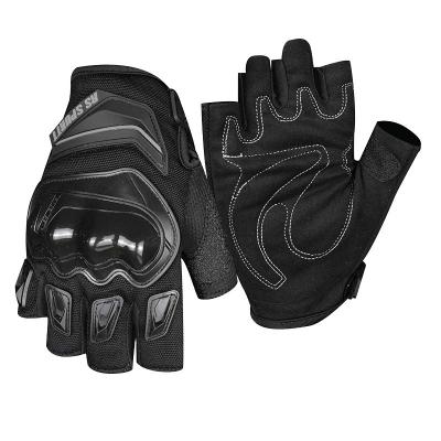 China Half Finger Half Finger Men's and Women's Summer Thin Non-slip Racing Anti-fall Racing Gloves Motorcycle Gloves for sale