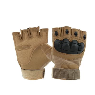 China Motorcycle Half Finger Anti Vibration Unisex Tactical Gloves Non-slip Sports Gloves for sale