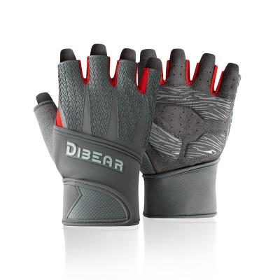 China Wholesale Gloves Stock Half Finger Rotation Finger Fitness Manufacturer Gym Sports Gloves for sale