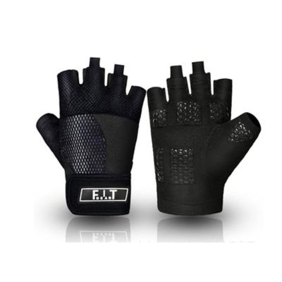 China Manufacturer Wholesale Stock Half Finger Gym Sports Gloves Outdoor Short Finger Gloves for sale