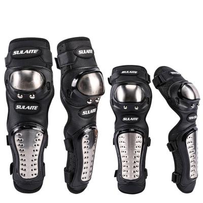 China Sports Motorcycle Stainless Steel Knee Pads Outer Elbow Pads Offroad Riding Racing Protective Sports Protective Gear for sale