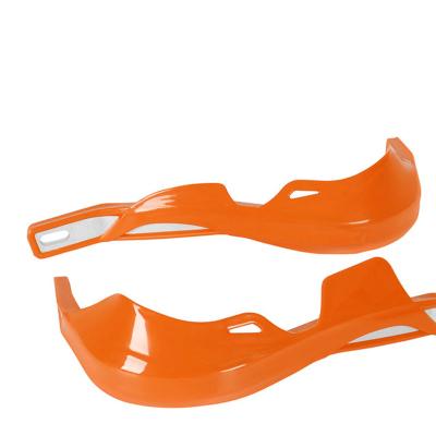 China 22MM 28MM Motorcycle Handlebar Plastic Orange Protector Handguard Sweep Bar For Dirt Pit Bike Motocross for sale