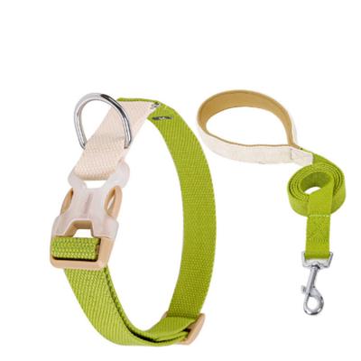 China Viable Type Rainbow Pet Harness Vest Color Matching Anti Loose Pet Collar Leash Type for sale