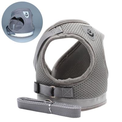 China Mesh Reflective Strips Pet Harness Breathable Reflective Soft for sale