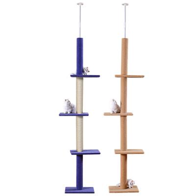 China Viable Sisal Cat Climbing Frame from Cat Tree Cat Toy for sale