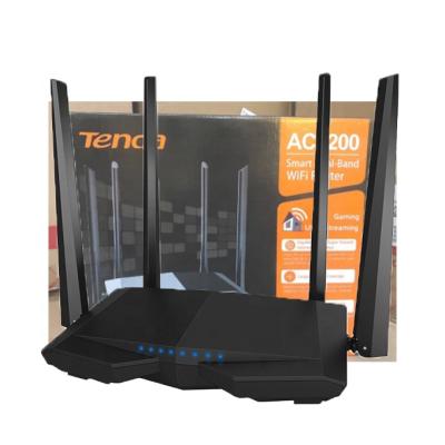 China Tenda AC6 2.4G/5.0GHz Home Smart Router 1200Mbps APP Dual Band Wireless Remote Control English Interface WIFI Router for sale