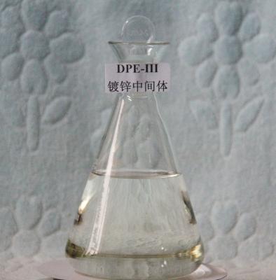 China DPE-IIIPH9 Zinkelektroplattierende Chemikalien Poly ((Dimethylamin-Co-Epichlorhydrin-Co-Ethylendiamin) zu verkaufen