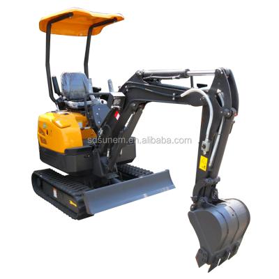 China Factory 2021 Chinese Porcelain New SN16 1.6 Ton Small Mini Excavator Digger for sale