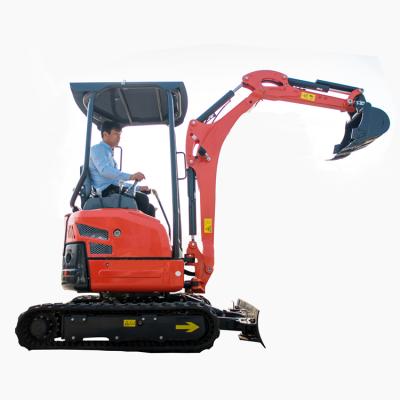 China Cultivate cheap mini 0.045m3 2 ton micro excavator digger machine for sale