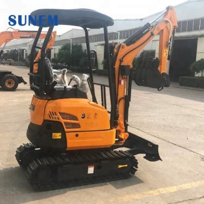 China Mini Farms Chinese Hydraulic Mini Excavator Digger For Garden for sale