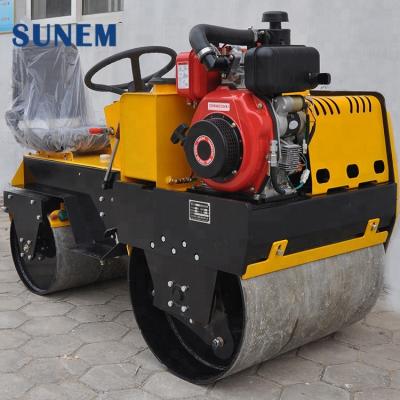 China Farms Construction Soil Compacting Equipment Vibrating Mini Road Roller for sale