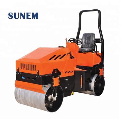 China Factory Full Hydraulic Double Drum 2ton Road Roller Compactor for sale