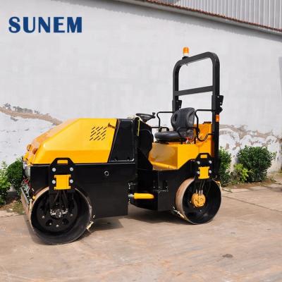 China Factory Hydraulic Vibratory Drum Wheel Double Road Roller Type Full-Drive for sale