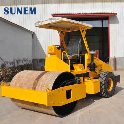 China Truss 5 Ton Mini Vibratory Road Roller Single Drum Compactor for sale