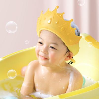 China Wholesale Adjustable Shampoo Bathing Wash Hair Kids Children Bath Hats for sale