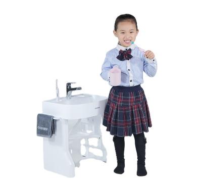 Κίνα New mimetic kids hand cleaning sink,Convenient children hand washing basin,Baby hand washing trainer προς πώληση