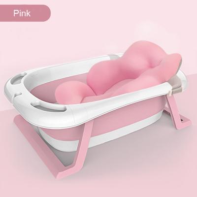 Cina Foldable infant comfortable bath children bath tub shower basin BPA Free bath basin in vendita